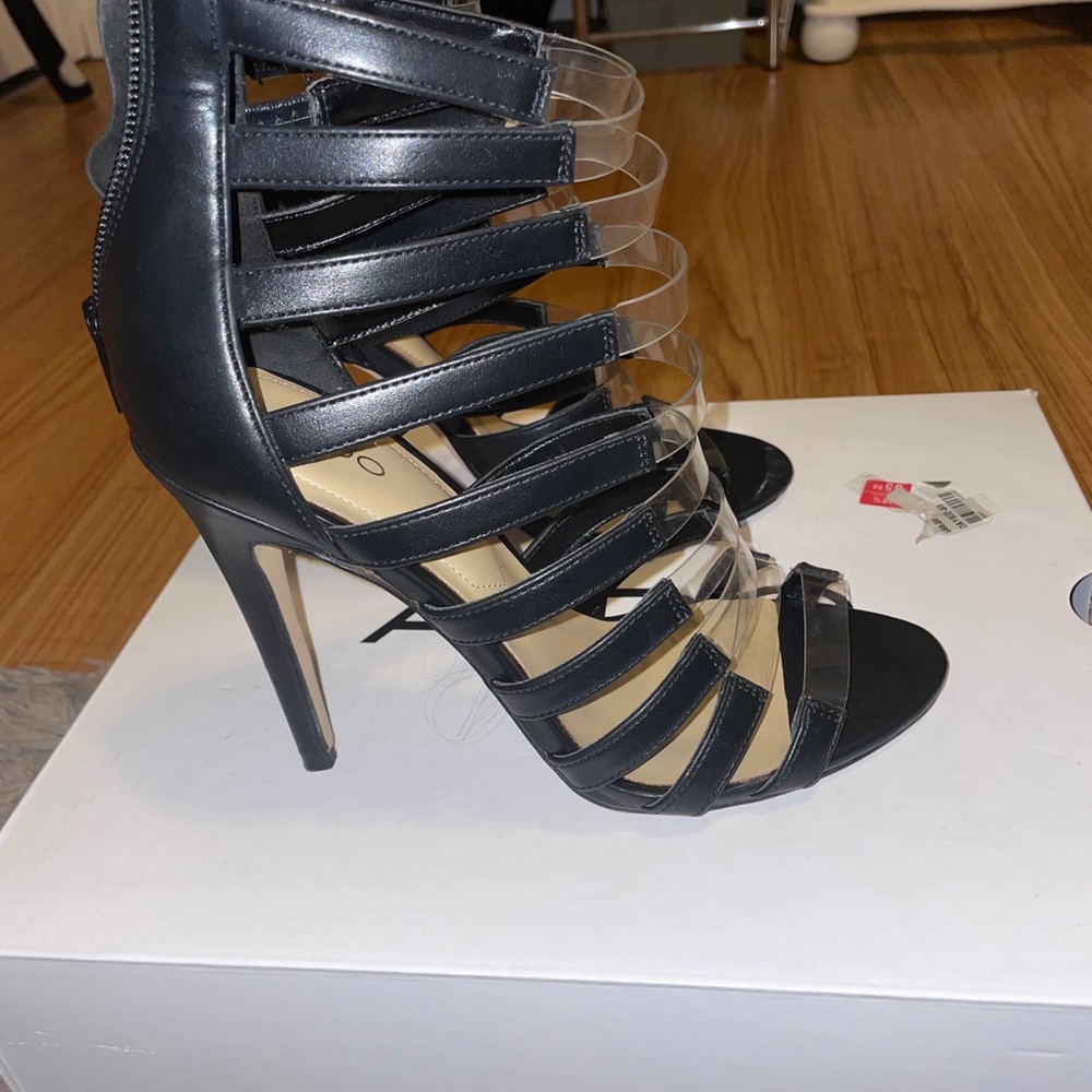 ALDO BLACK HIGH HEELS